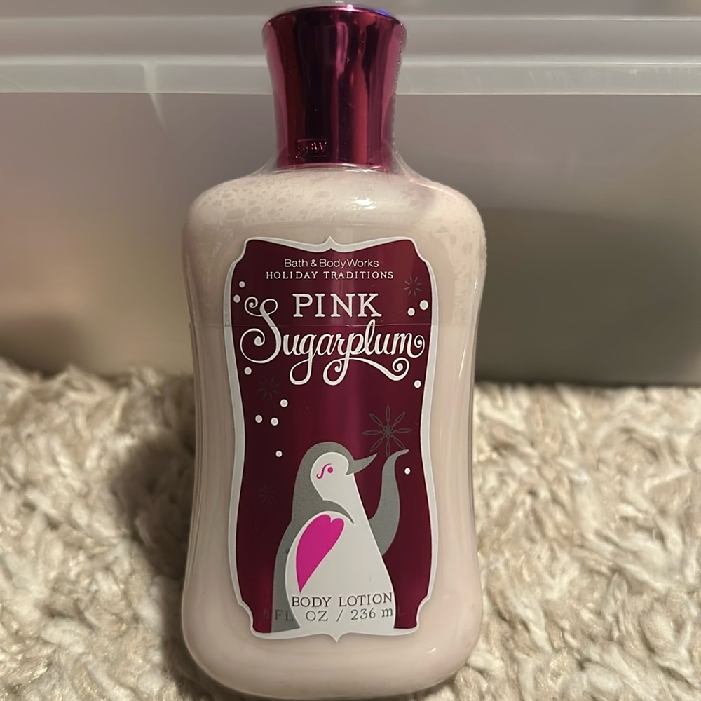 Pink Sugarplum Lotion Bath and Body Works